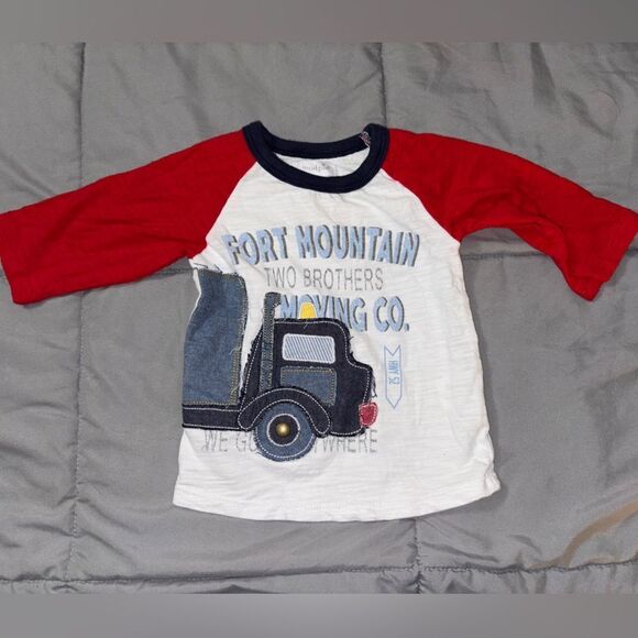 Mud pie 12-18m moving company shirt - Picture 1 of 2